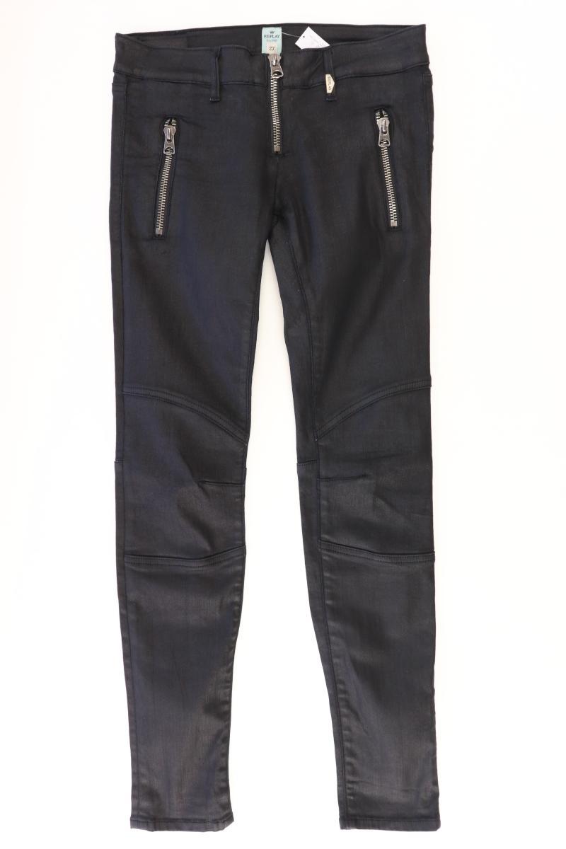 Replay Skinny Jeans Gr. W27 schwarz