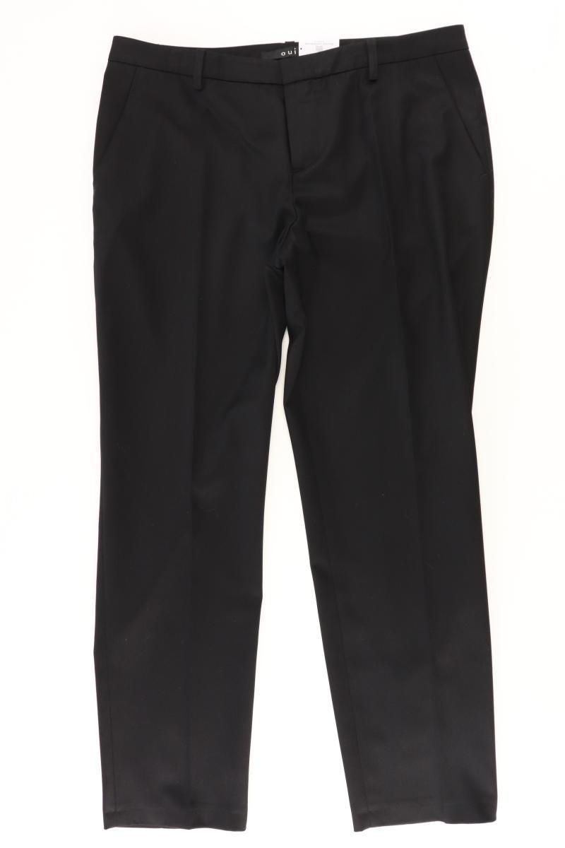 Oui Anzughose Gr. 40 schwarz aus Polyester