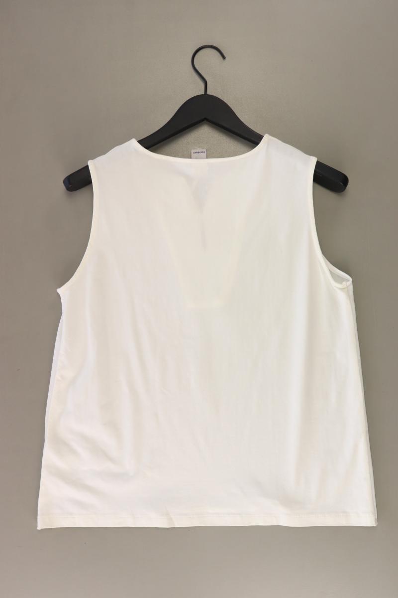 Heine Ärmellose Bluse Gr. 40 weiß aus Polyester
