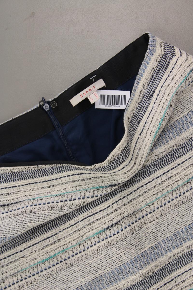 Esprit Rock Gr. 40 gestreift blau aus Baumwolle