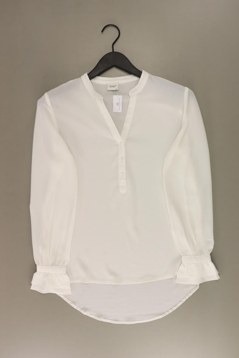 Jacqueline de Yong Langarmbluse Gr. 34 weiß aus Polyester
