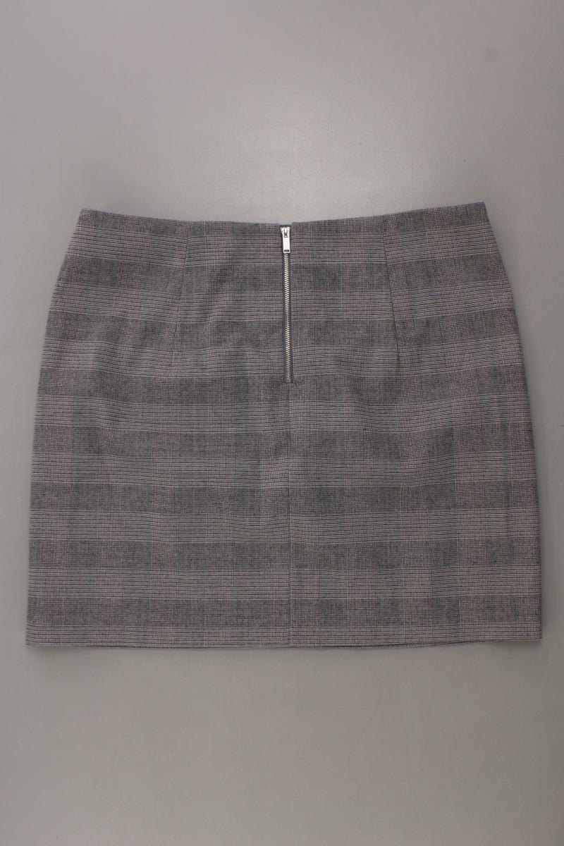 Esprit Rock Gr. 40 kariert grau aus Polyester