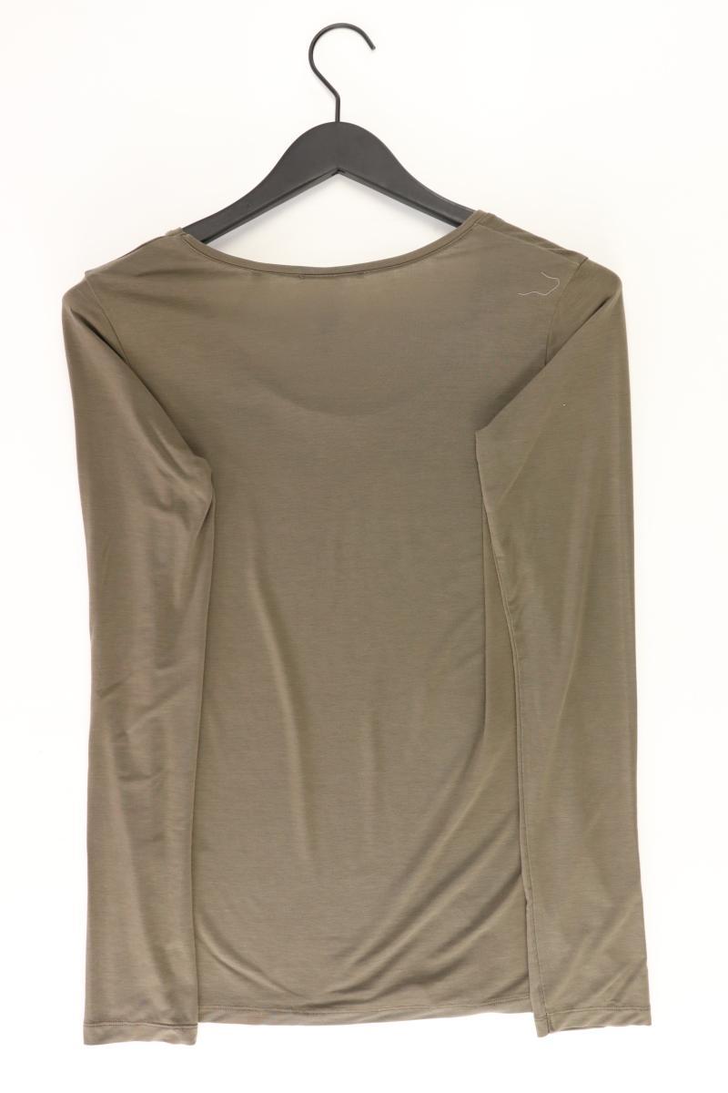 Rich&Royal Longsleeve-Shirt Gr. M Langarm braun aus Viskose