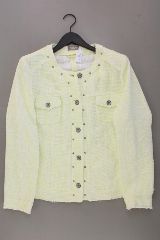 Gelco Regular Jacke Gr. 46 neuwertig grün aus Polyester