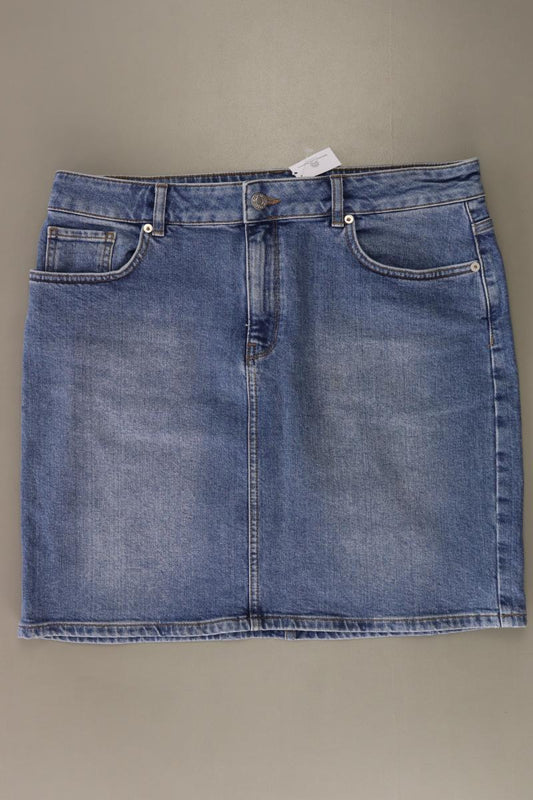 Selected Femme Jeansrock Gr. 42 blau aus Baumwolle