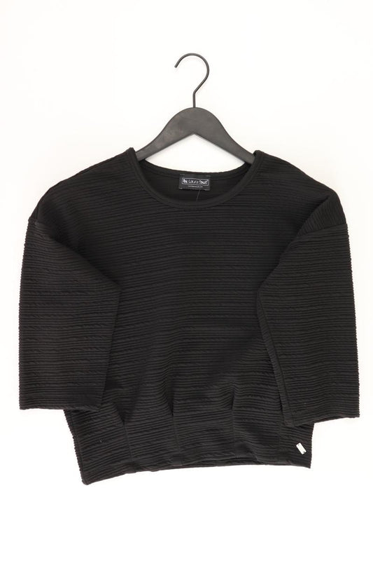Laura Scott Oversize-Shirt Gr. 32/34 3/4 Ärmel schwarz aus Polyester