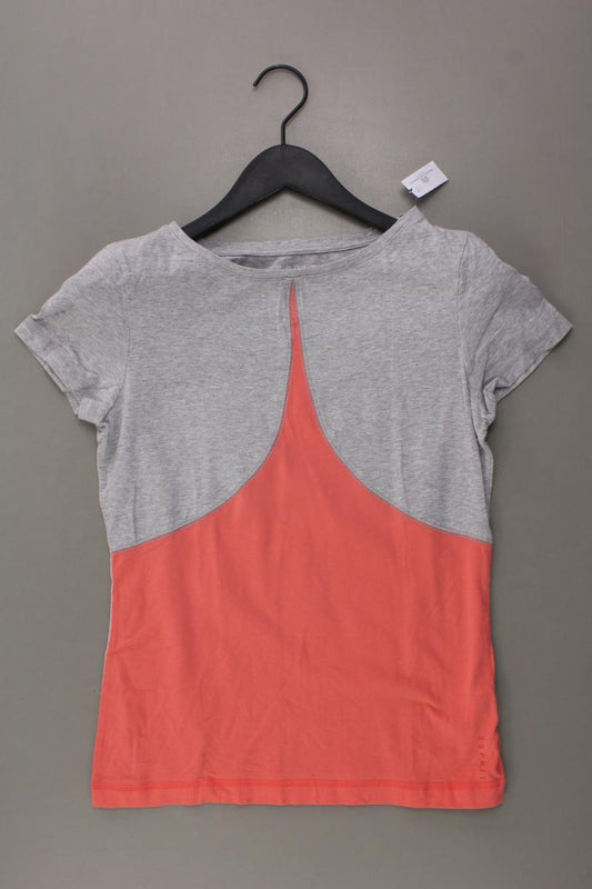 Esprit T-Shirt Gr. M Kurzarm grau aus Baumwolle