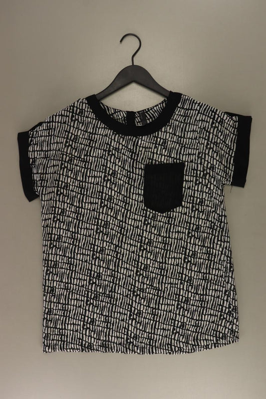 Vero Moda Chiffonbluse Gr. M Kurzarm weiß aus Polyester
