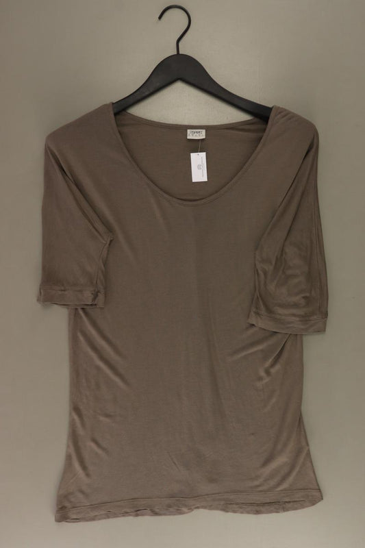 Esprit T-Shirt Gr. XL Kurzarm braun aus Viskose