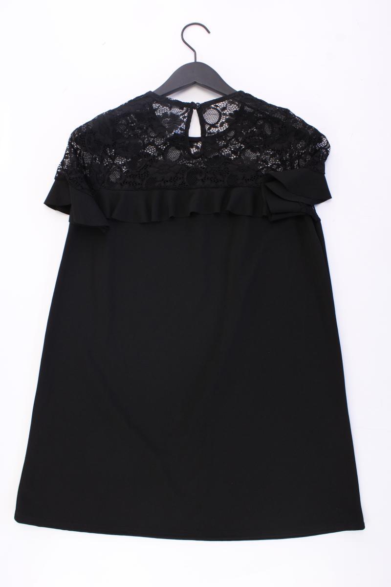 BOOHOO Kurzarmkleid Gr. 36 neuwertig schwarz aus Polyester