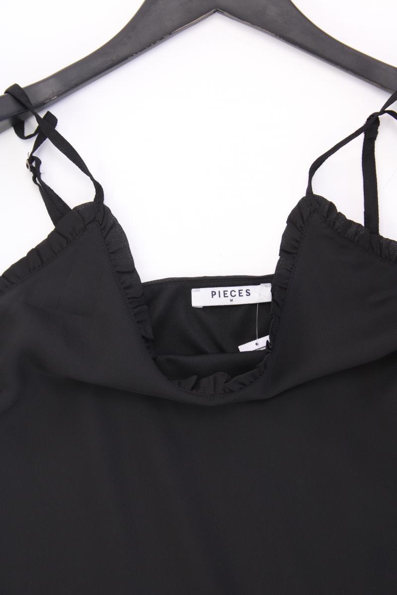 Pieces Camisole Gr. M neuwertig schwarz aus Polyester