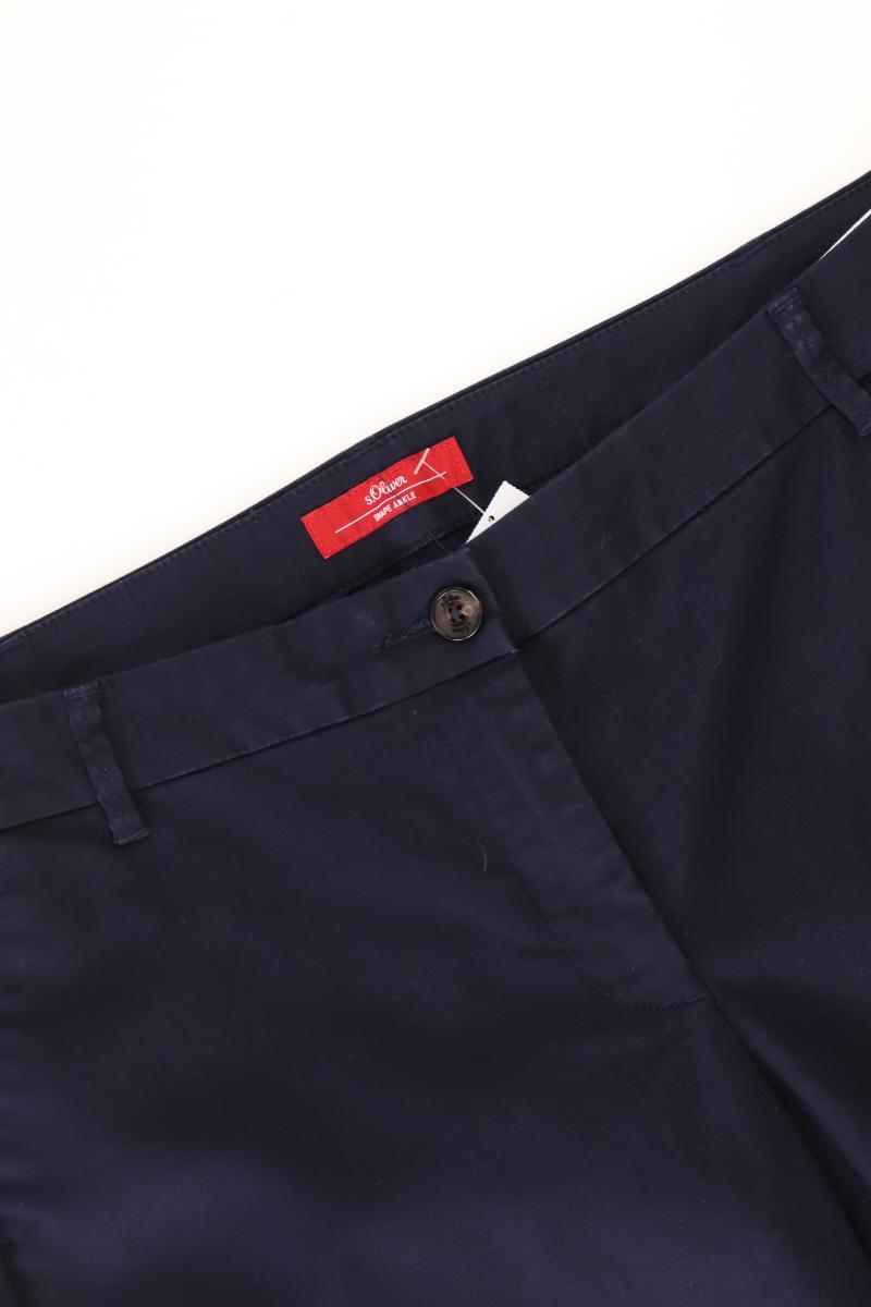 s.Oliver Hose Gr. 44 blau aus Baumwolle