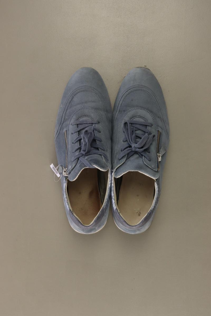 Gabor Sneaker Gr. 41 blau aus Leder