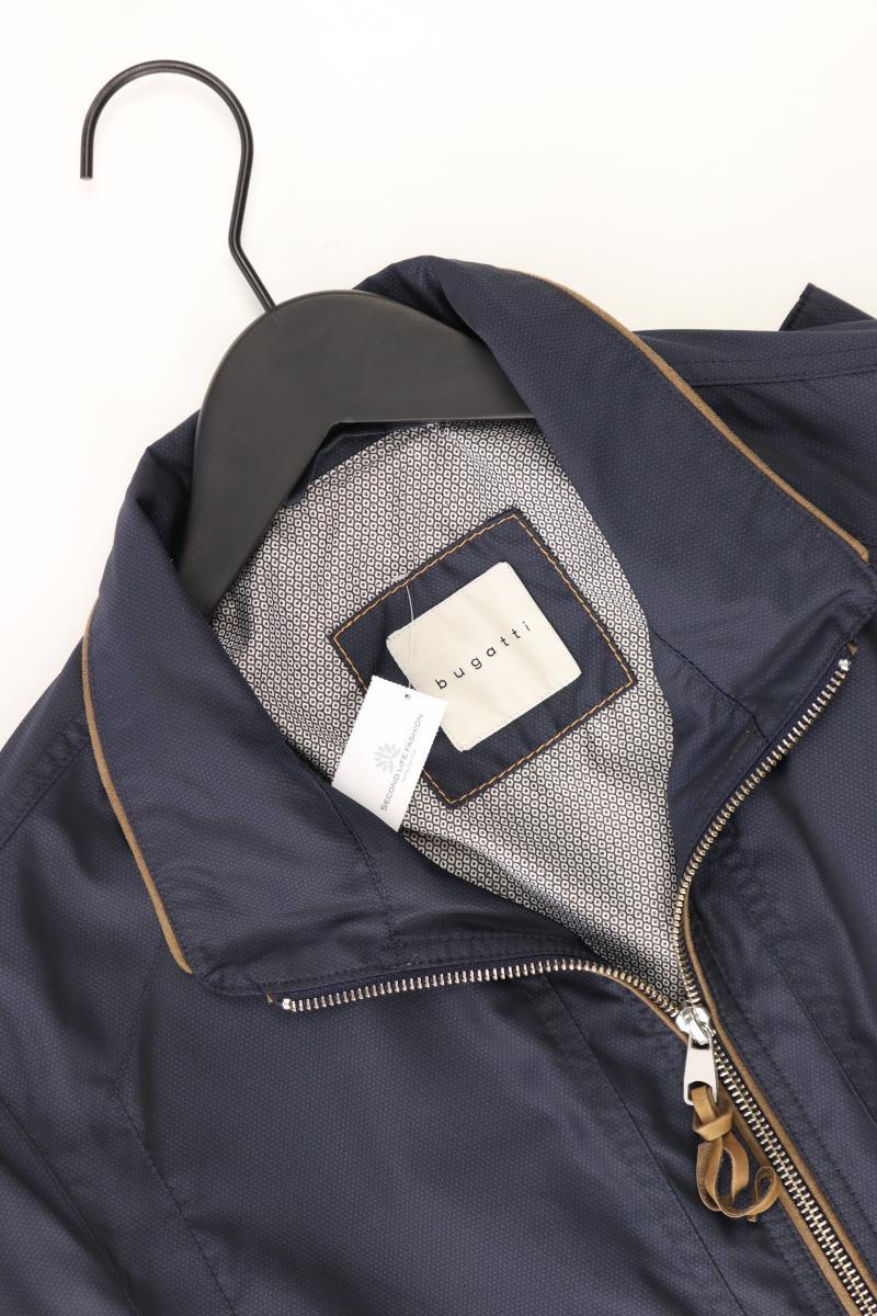 Bugatti Regular Jacke für Herren Gr. 50 blau aus Polyester