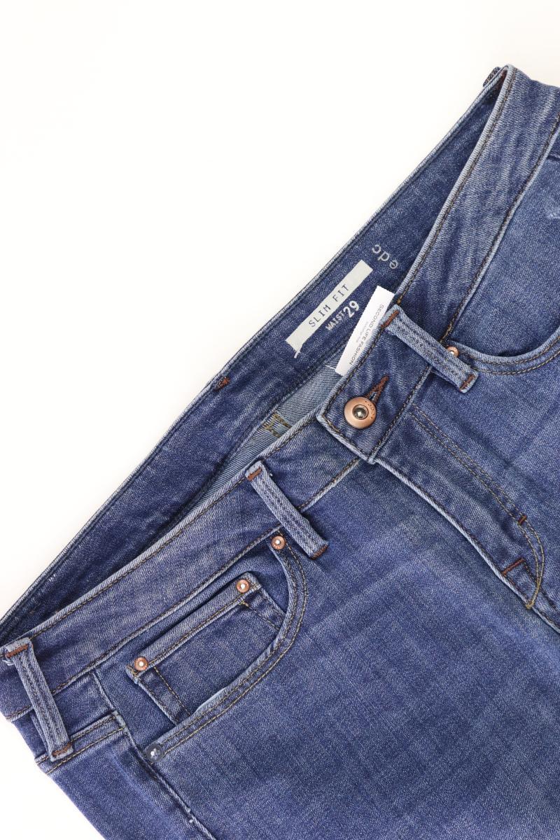 edc by Esprit Straight Jeans Gr. W29 blau aus Baumwolle