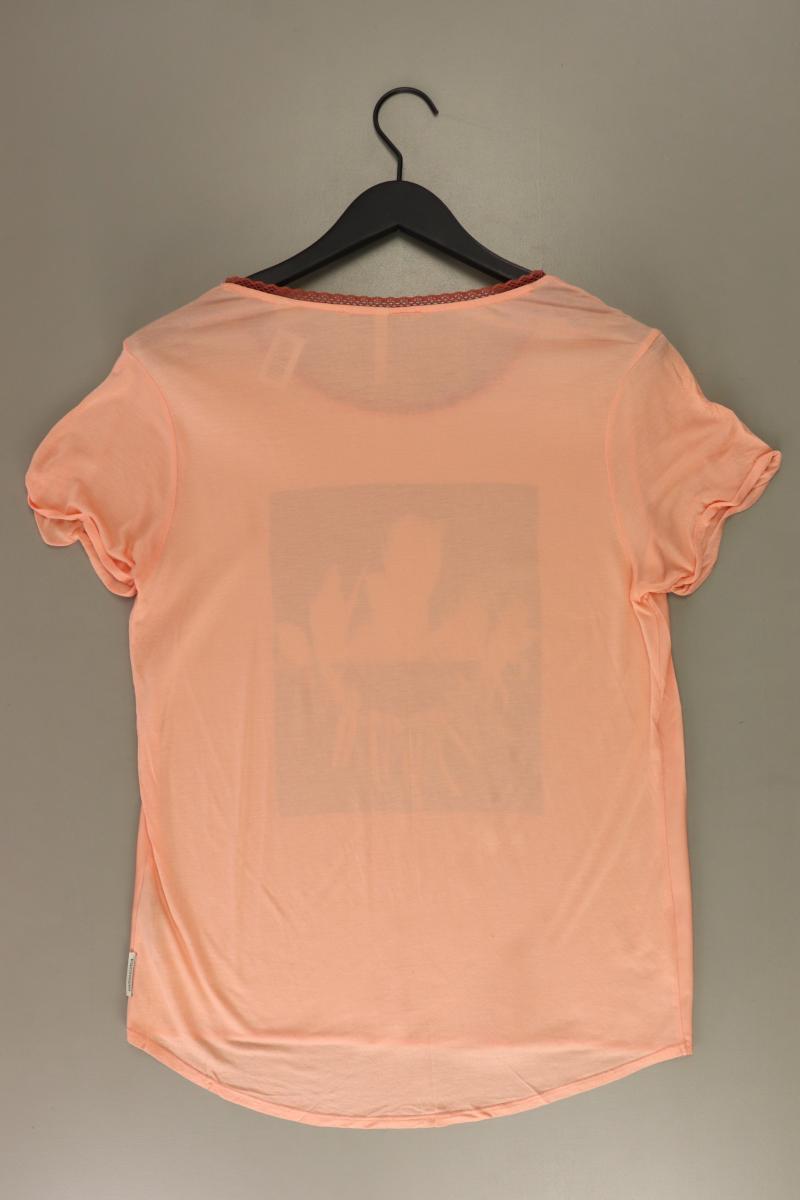 Maison Scotch Kurzarmbluse Gr. L orange aus Polyester