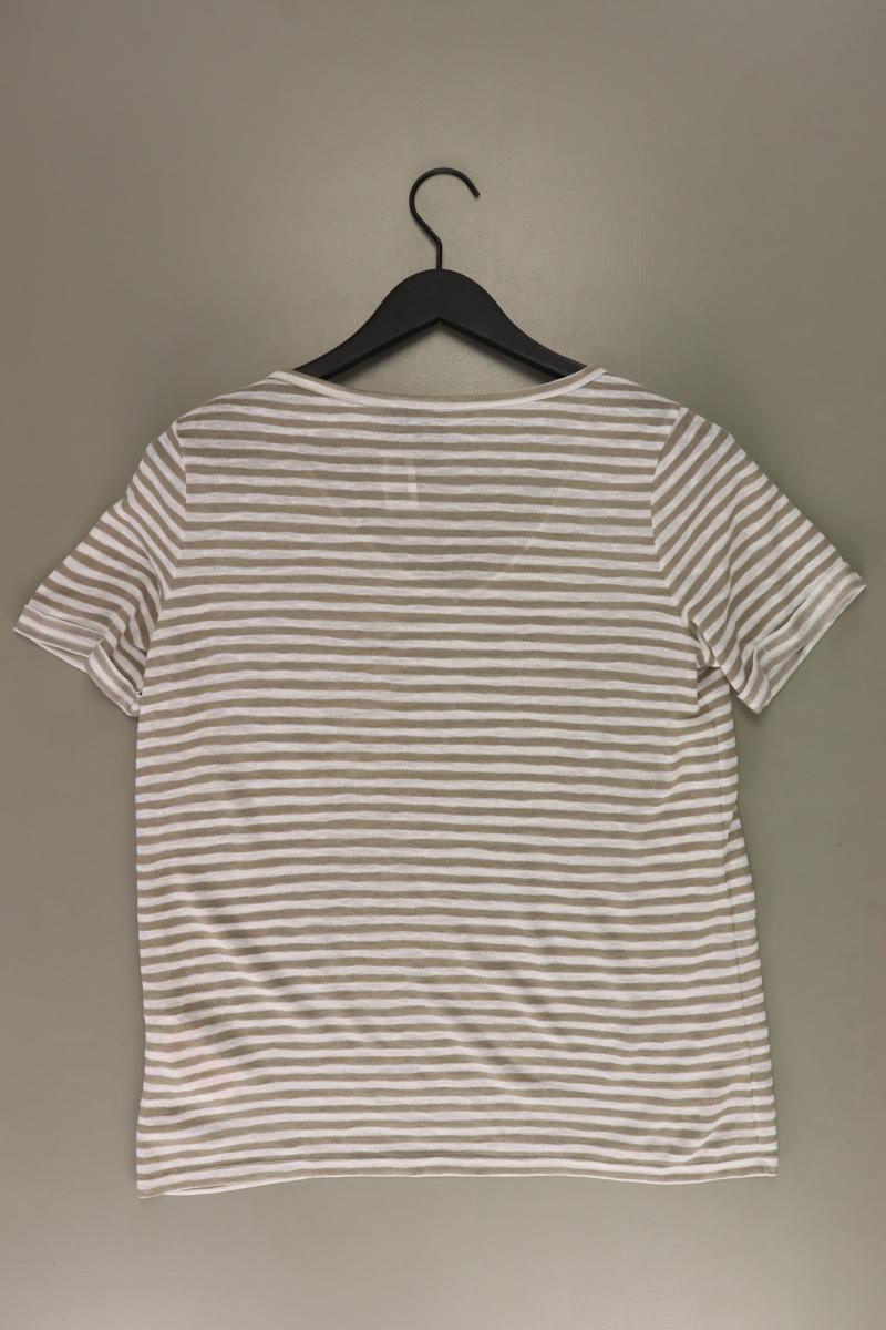 Object Ringelshirt Gr. M gestreift Kurzarm grau aus Polyester