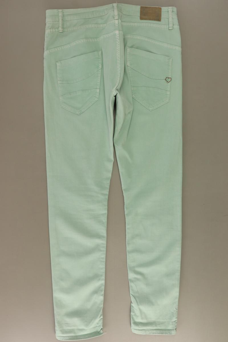 Please Straight Jeans Gr. M türkis aus Baumwolle