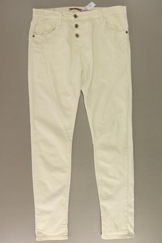 Please Straight Jeans Gr. M gelb aus Baumwolle