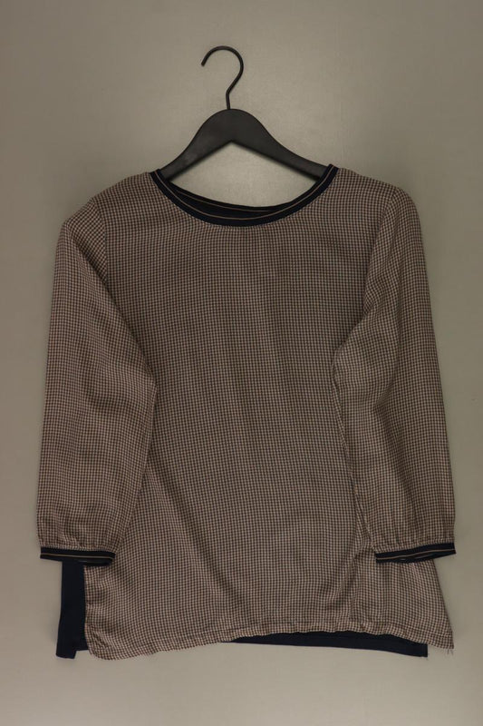 Tom Tailor Regular Bluse Gr. M 3/4 Ärmel braun aus Viskose