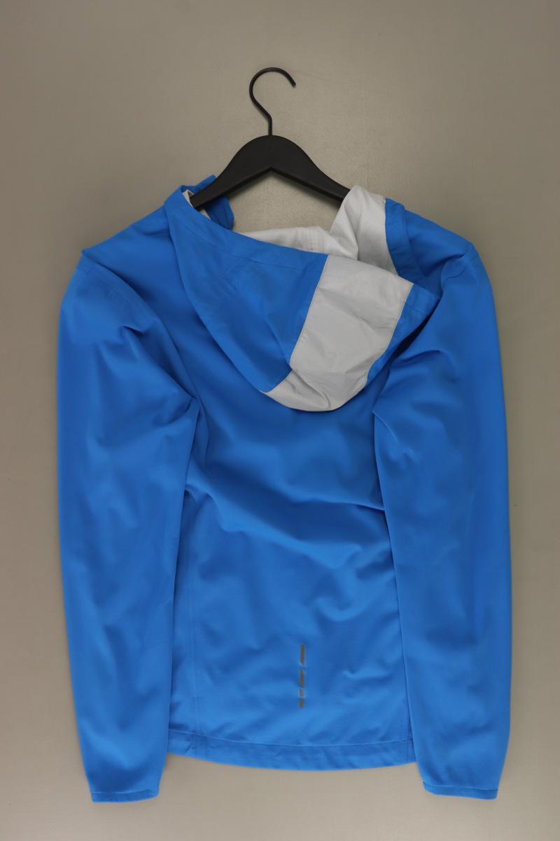 Asics Sportjacke für Herren Gr. S blau aus Polyester