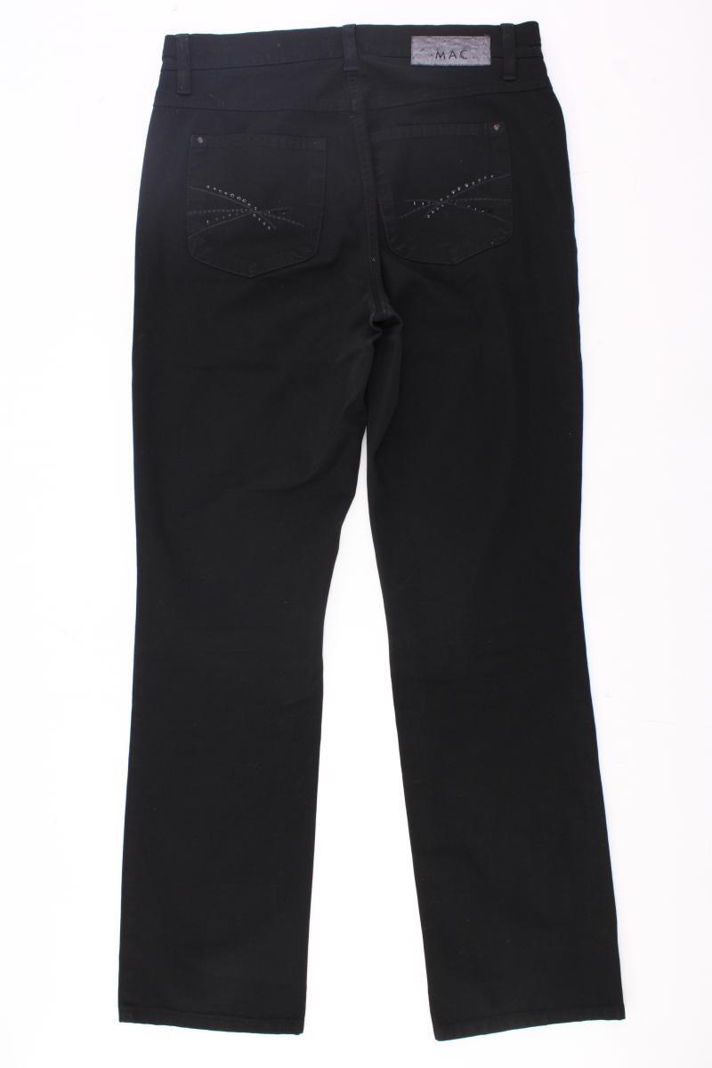 MAC Straight Jeans Gr. 38/L30 schwarz aus Baumwolle
