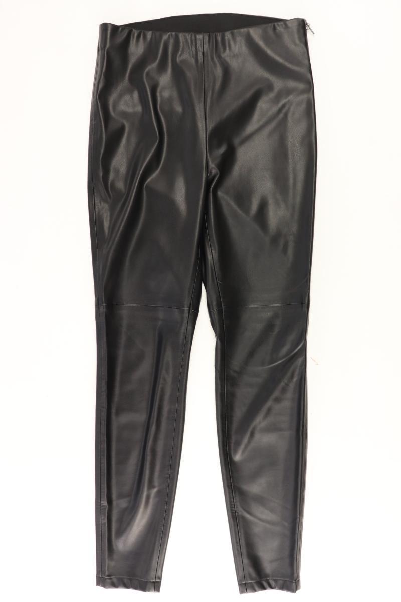 Esprit Kunstlederhose Gr. 38 schwarz aus Polyurethan