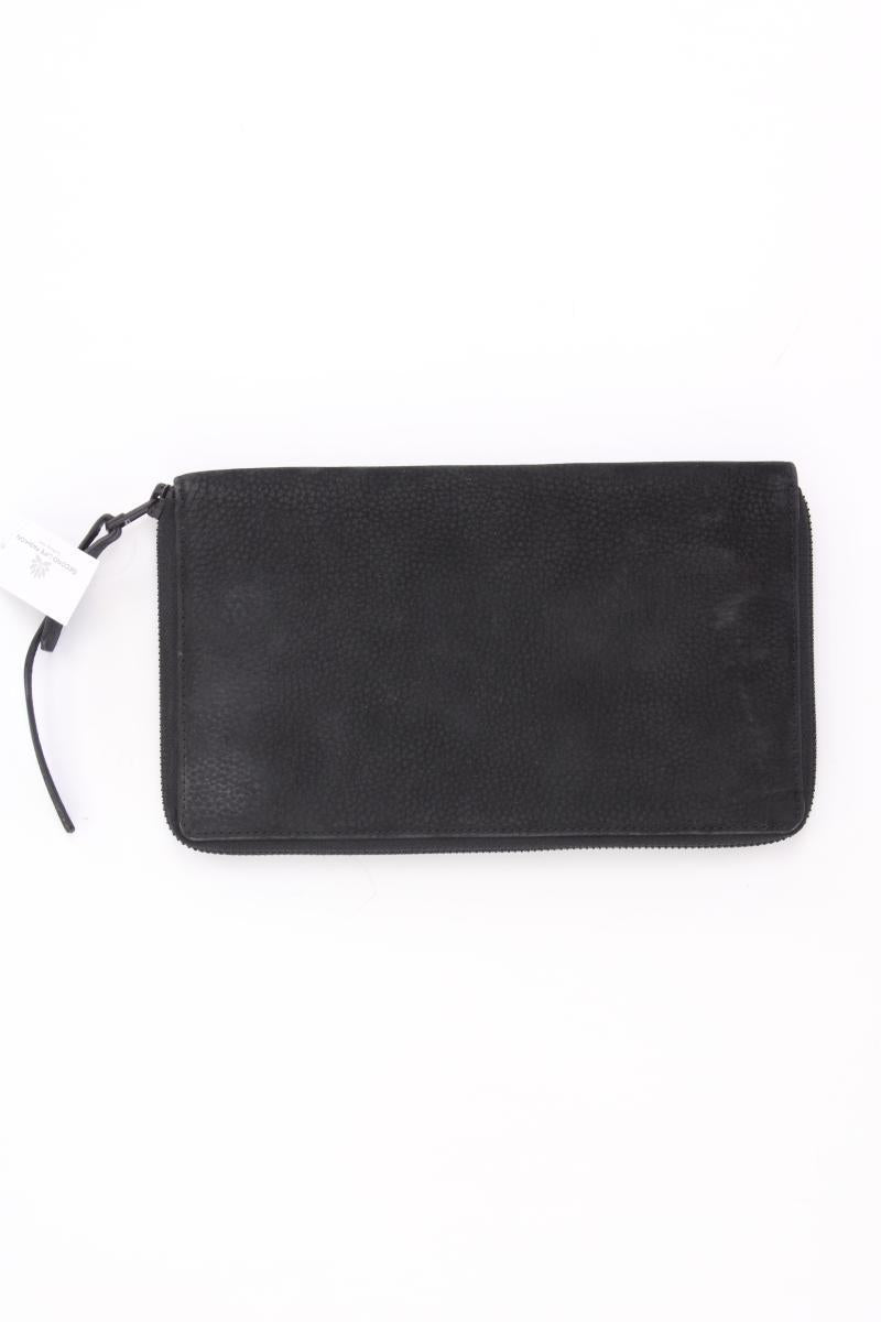 Filippa K Clutch schwarz aus Leder