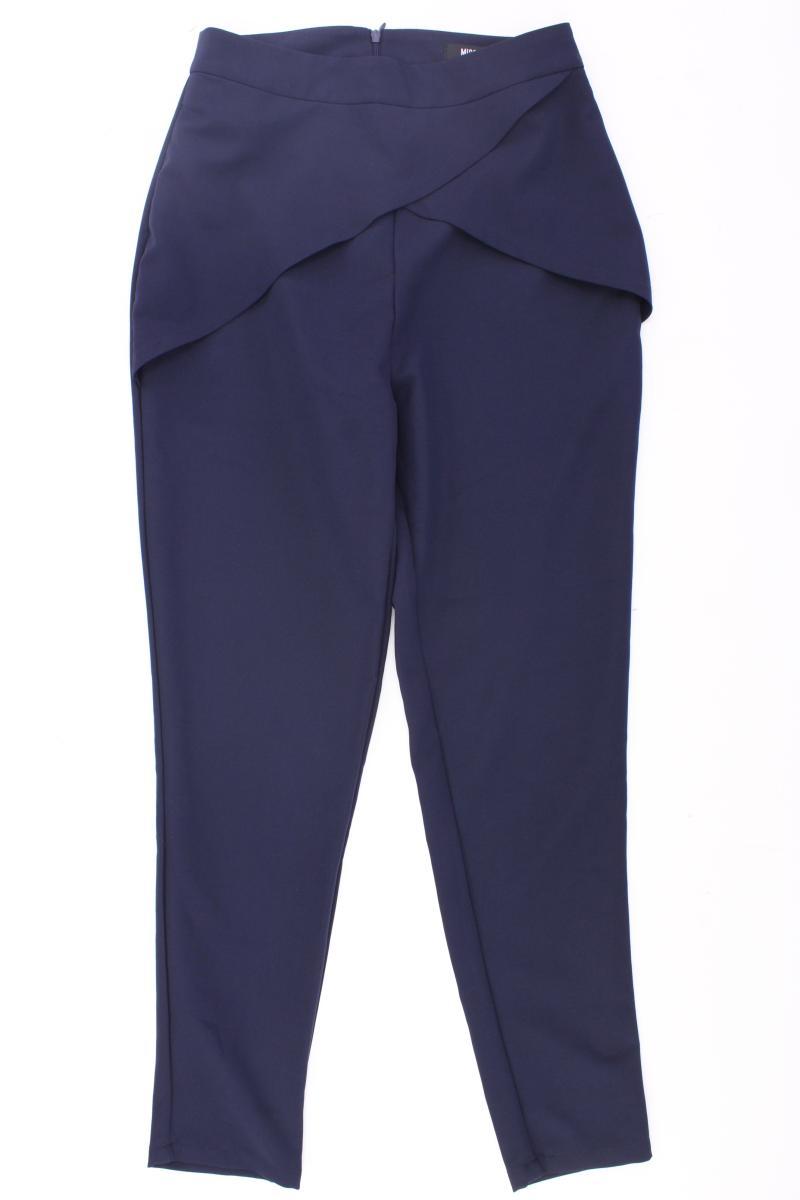 MISSGUIDED Hose Gr. US 10 (M) blau aus Polyester