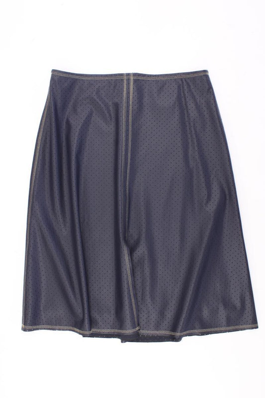 Sportalm Midirock Gr. 40 neuwertig blau aus Polyester