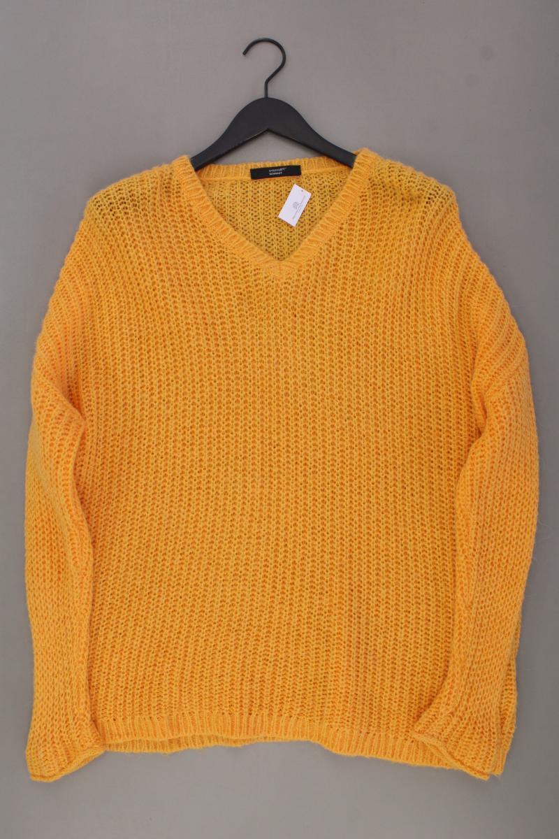 Steffen Schraut Grobstrickpullover Gr. 38 neuwertig orange aus Polyacryl