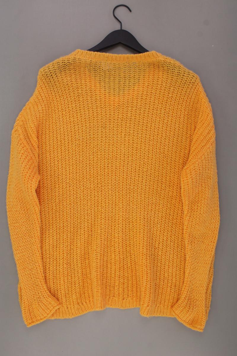 Steffen Schraut Grobstrickpullover Gr. 38 neuwertig orange aus Polyacryl