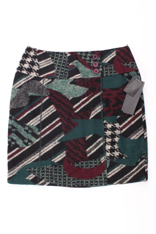 Steilmann Rock Gr. 38 geometrisches Muster neu mit Etikett schwarz aus Polyester