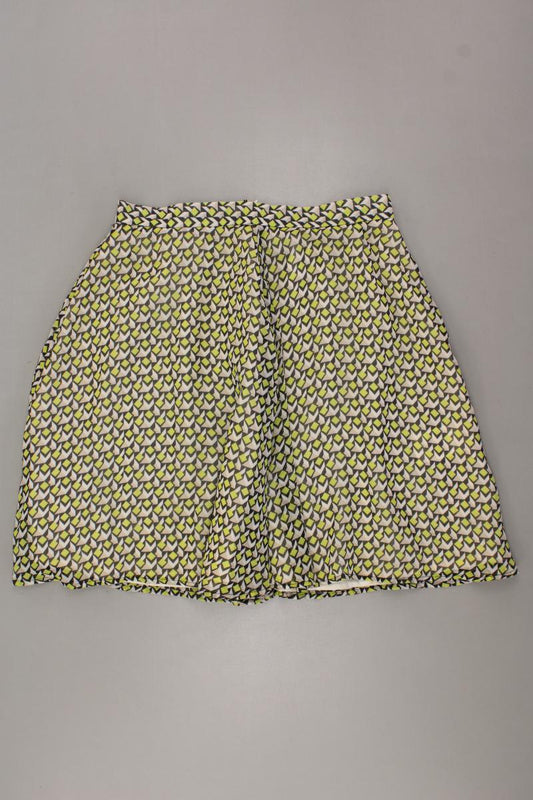 Mandarin Tüllrock Gr. 36 geometrisches Muster neuwertig grün aus Polyester