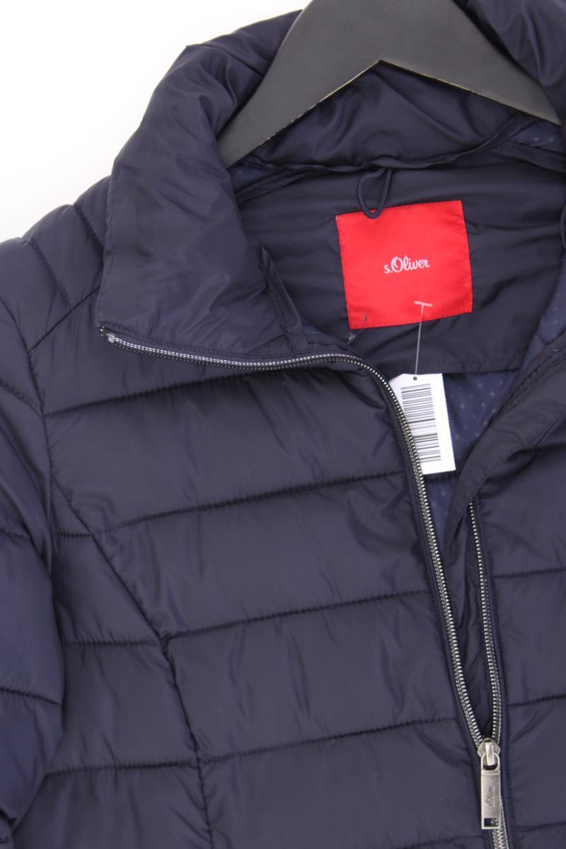 s.Oliver Slim Mantel Gr. 38 neuwertig blau aus Polyester