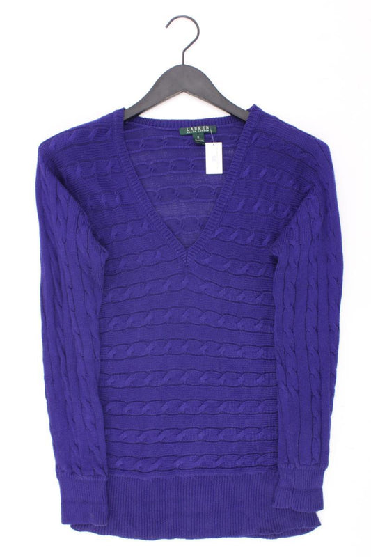 LAUREN Ralph Lauren Zopfpullover Gr. S neuwertig blau aus Baumwolle