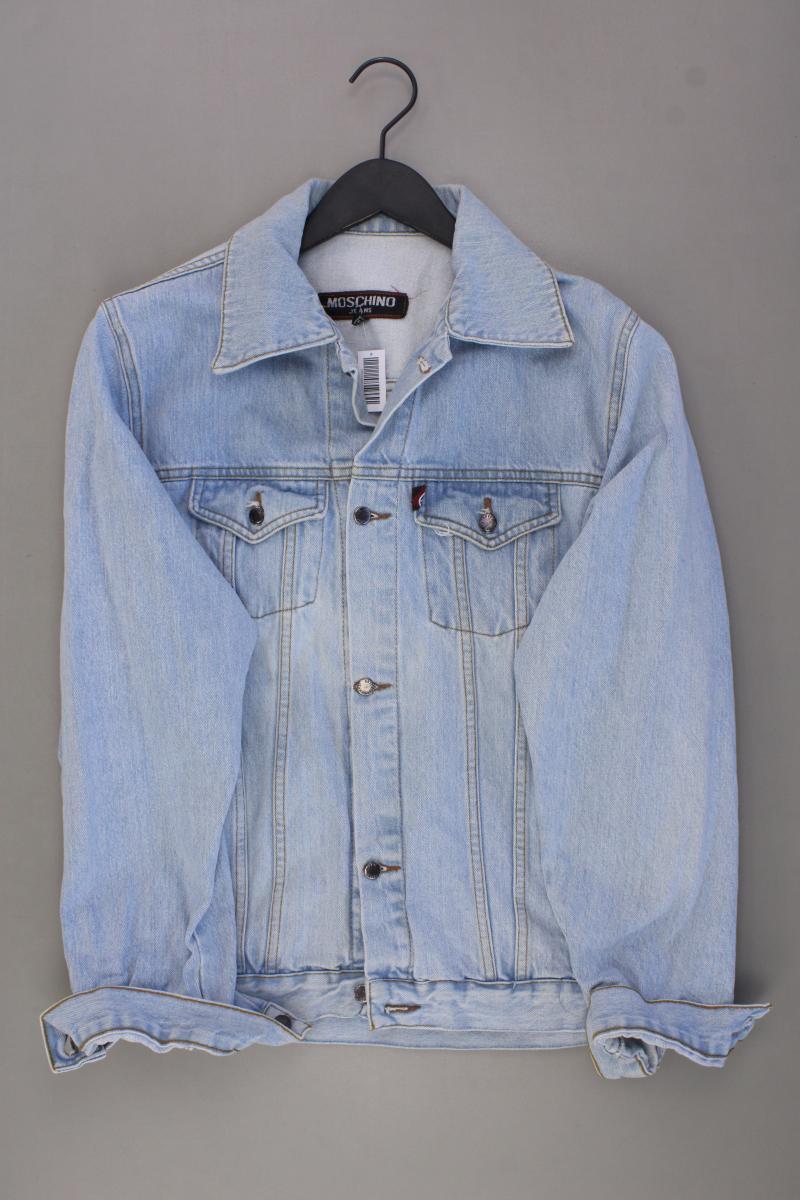 Moschino Jeans Jeansjacke für Herren Gr. S Vintage blau