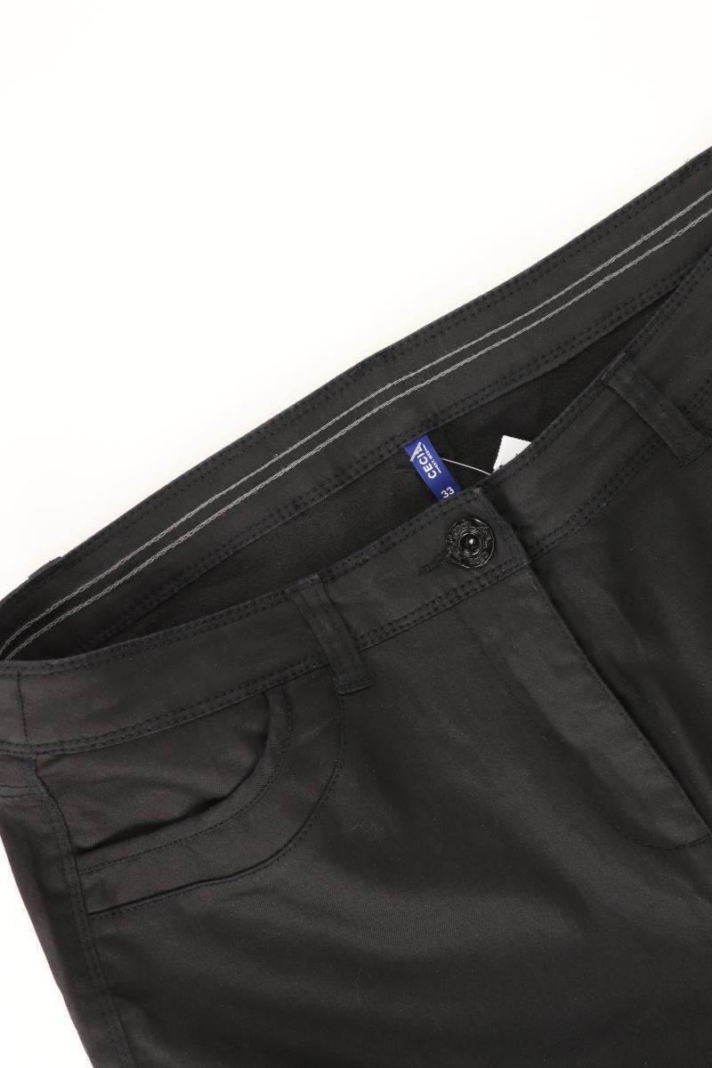 Cecil Hose Gr. W33 schwarz aus Baumwolle