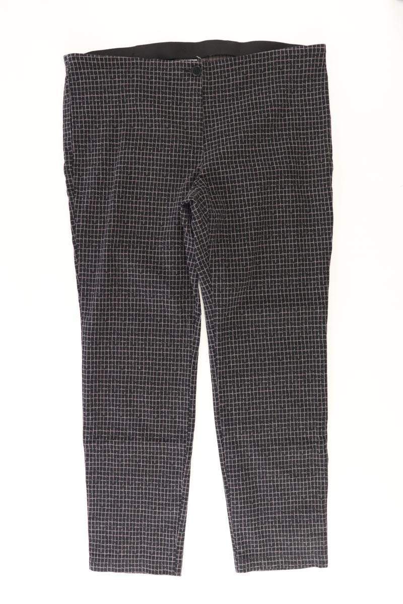Gerry Weber Stoffhose Gr. Kurzgröße 21 kariert schwarz