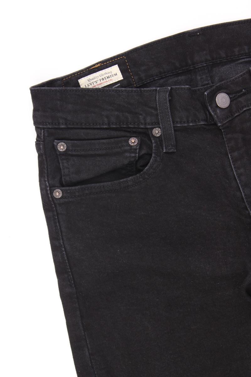 Levi's Skinny Jeans für Herren Gr. W31/L30 grau aus Baumwolle