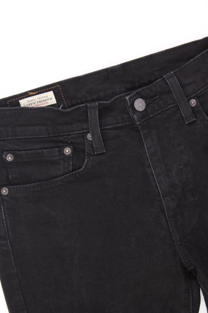 Levi's Skinny Jeans für Herren Gr. W31/L32 grau aus Baumwolle