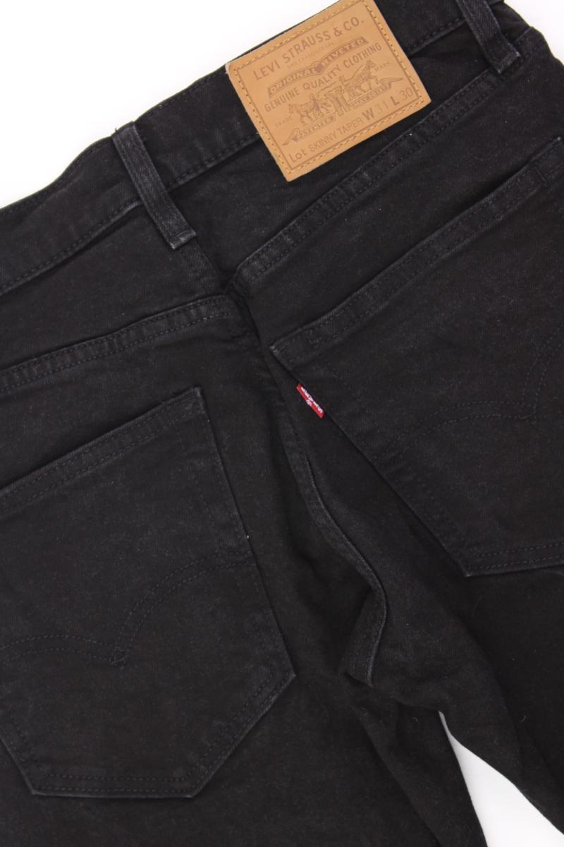 Levi's Skinny Jeans für Herren Gr. W31/L30 grau aus Baumwolle