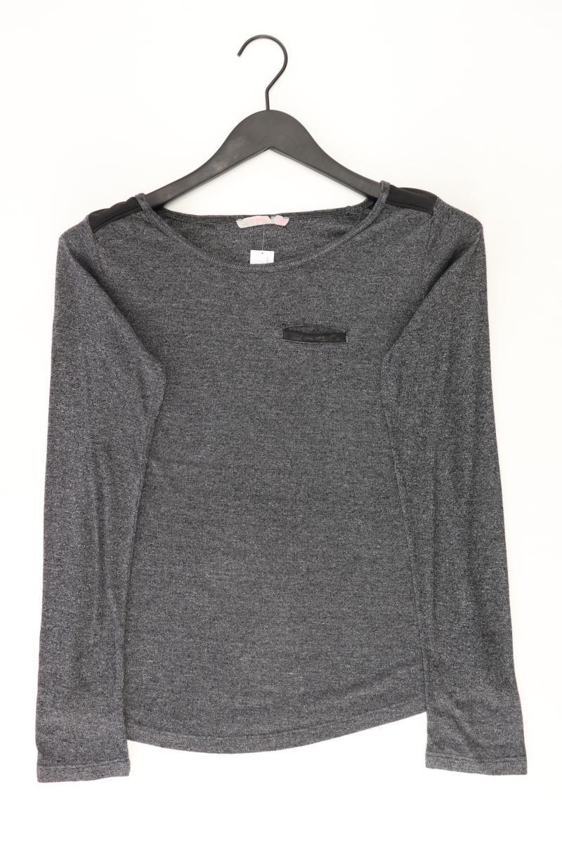 Bershka Longsleeve-Shirt Gr. M Langarm grau