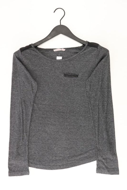 Bershka Longsleeve-Shirt Gr. M Langarm grau