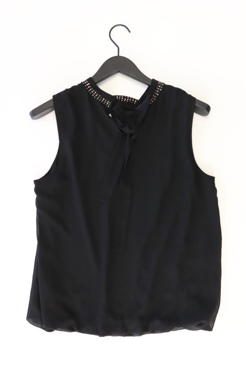Esprit Ärmellose Bluse Gr. 40 mit Nieten schwarz aus Polyester