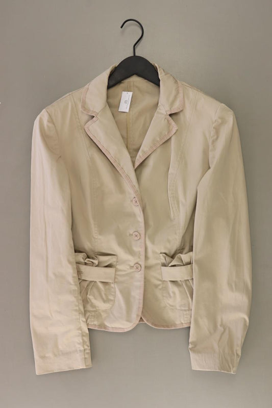 Steffen Schraut Regular Blazer Gr. 40 creme aus Baumwolle