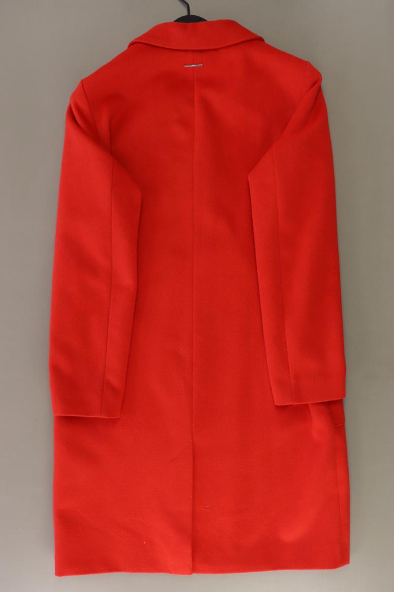 s.Oliver Regular Mantel Gr. 38 neuwertig rot aus Polyester