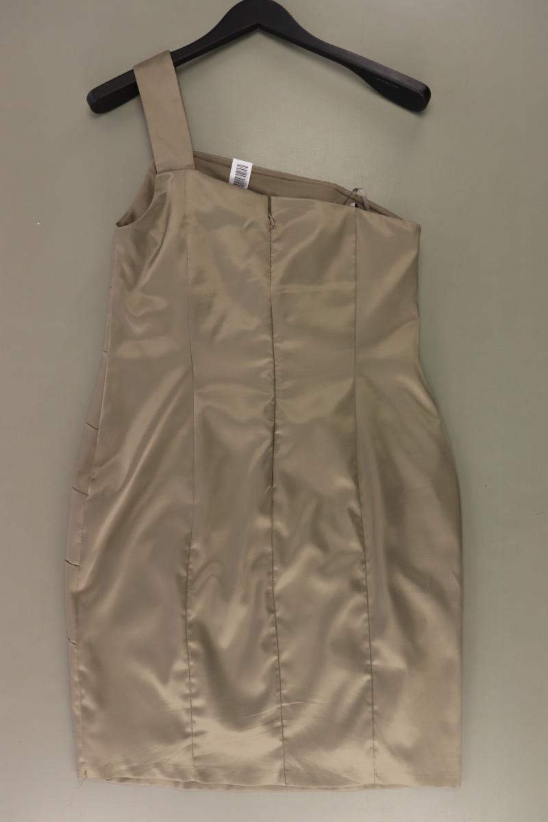 Heine One-Shoulder-Kleid Gr. 42 Träger grau aus Polyester