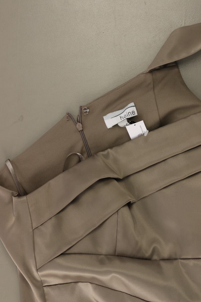 Heine One-Shoulder-Kleid Gr. 42 Träger grau aus Polyester