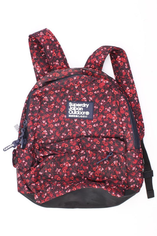 Superdry Rucksack mit Blumenmuster rot